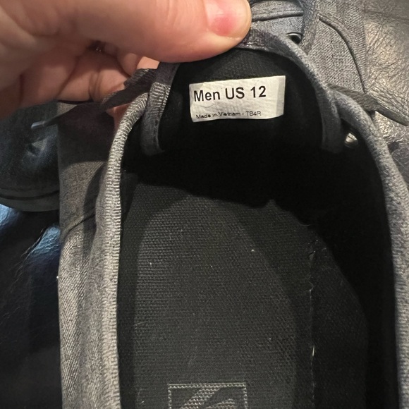 Vans Mens 12 Gray - Picture 2 of 5